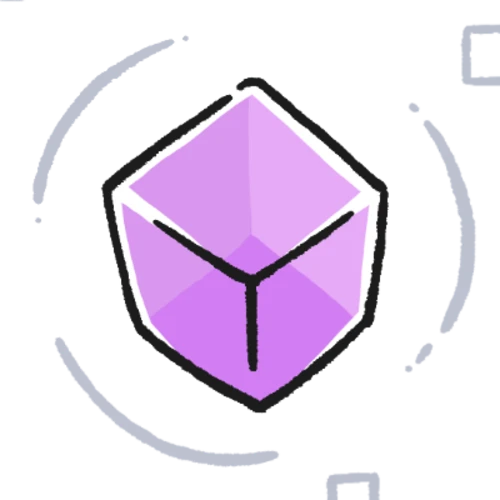 The violet cube